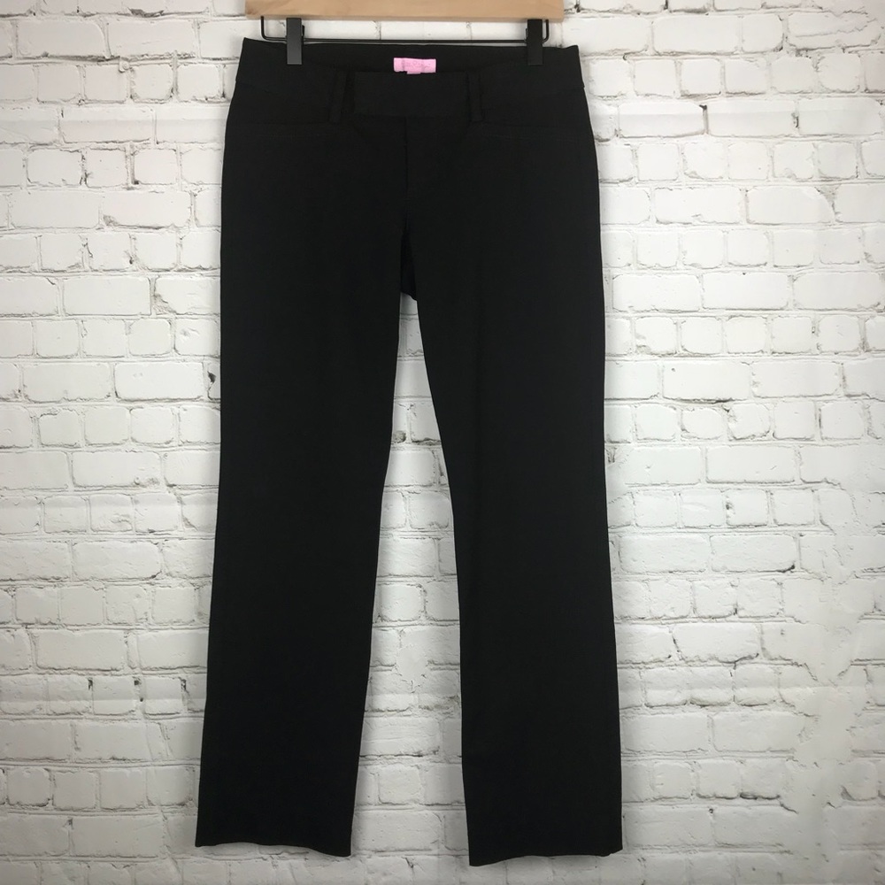 Lilly Pulitzer The Leigh Black Trouser Work Pant